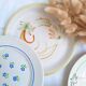 Henriot flat plates, Céranord, Sarreguemines Digoin