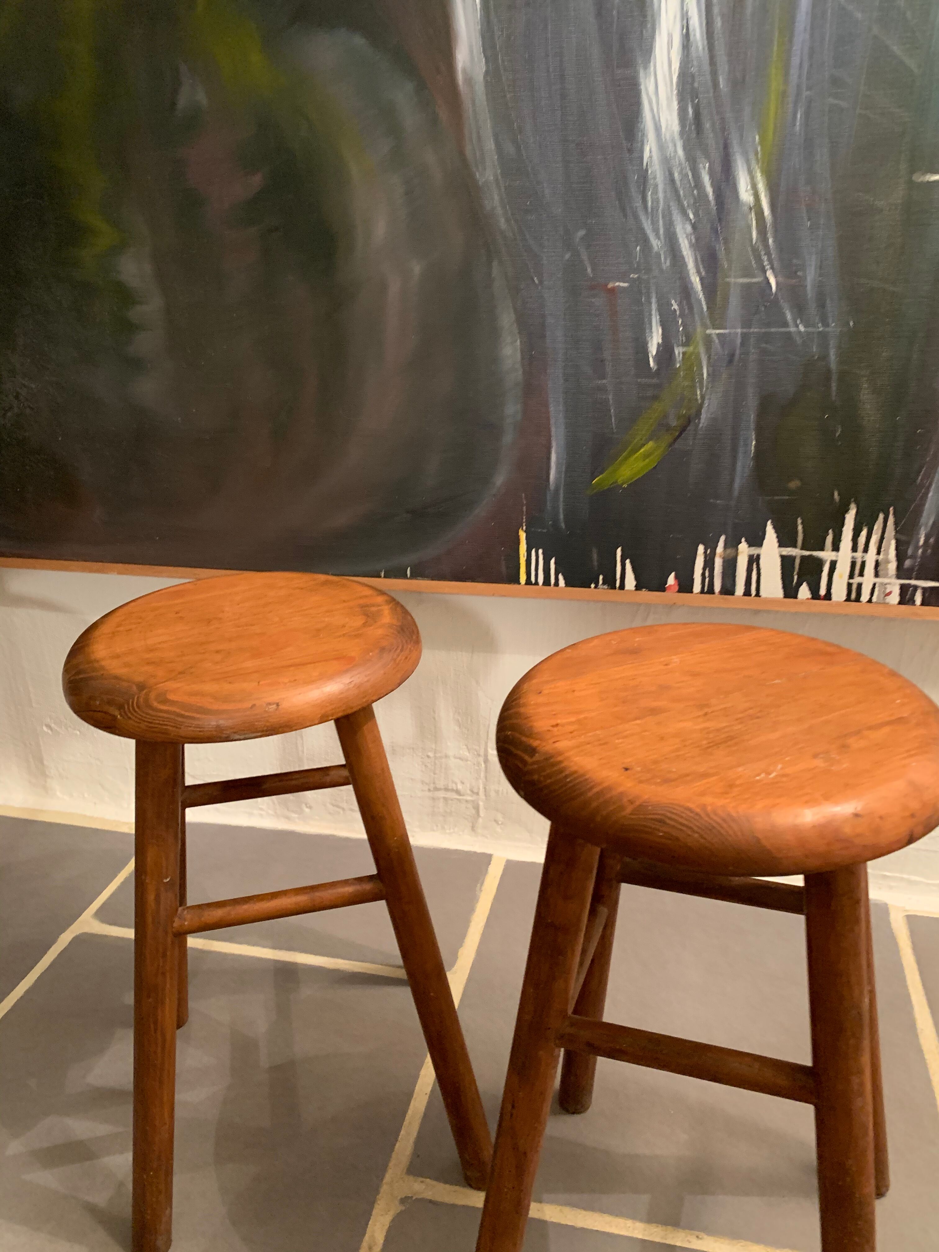 Pair of vintage stools