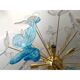 Italian Sputnik Butterfly Chandelier in Murano Glass, Venini Style