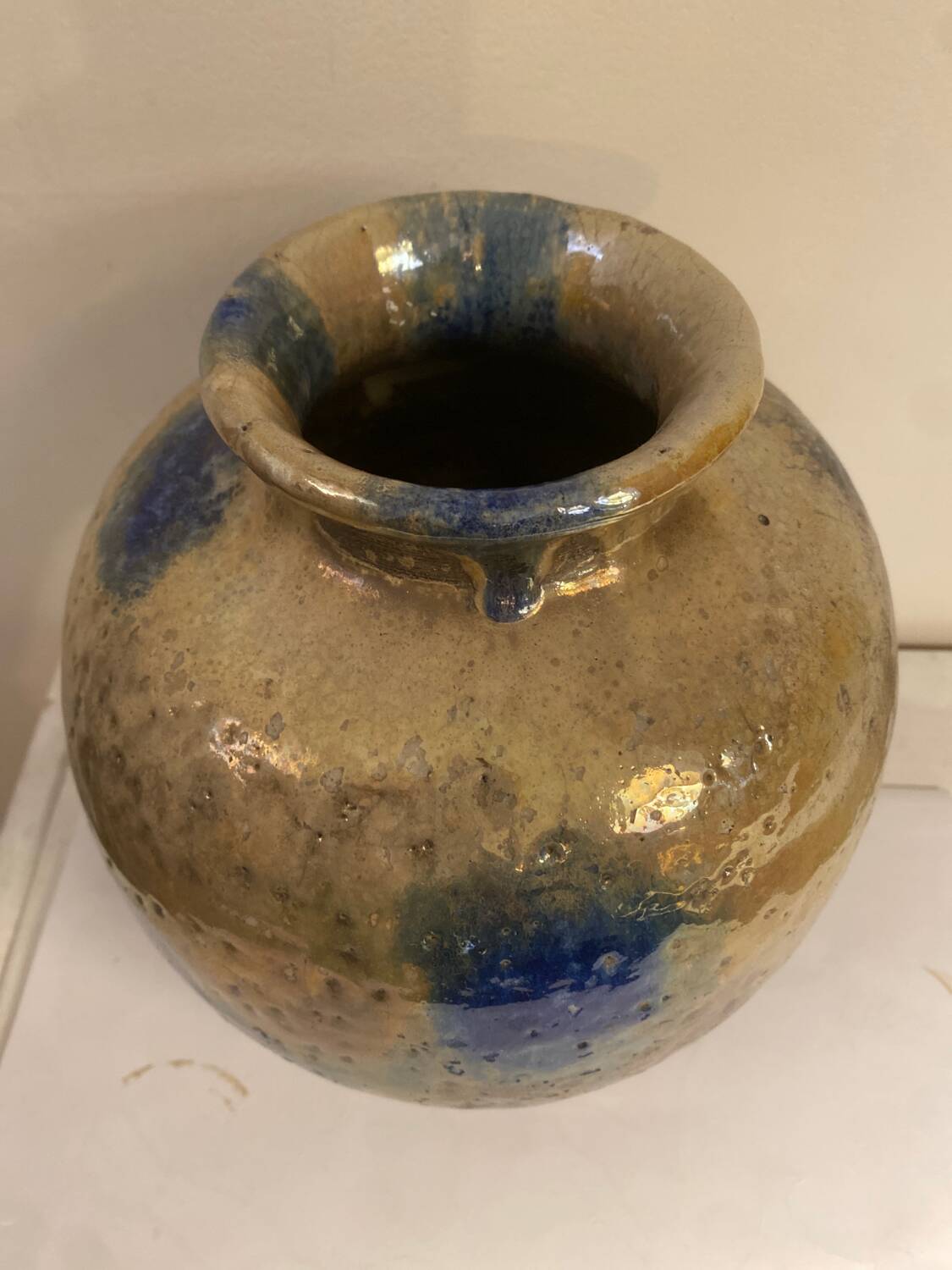 Ceramic ball vase