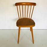 Suite of 4 chairs bistro Baumann, 50s