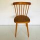 Suite of 4 chairs bistro Baumann, 50s