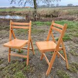 Vintage folding chairs
