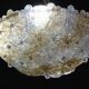 Wonderful Orange and Transparent Murano Glass Ceiling Light Flower by Seguso