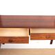 Scandinavian wall system in rosewood by Hansen & Guldborg