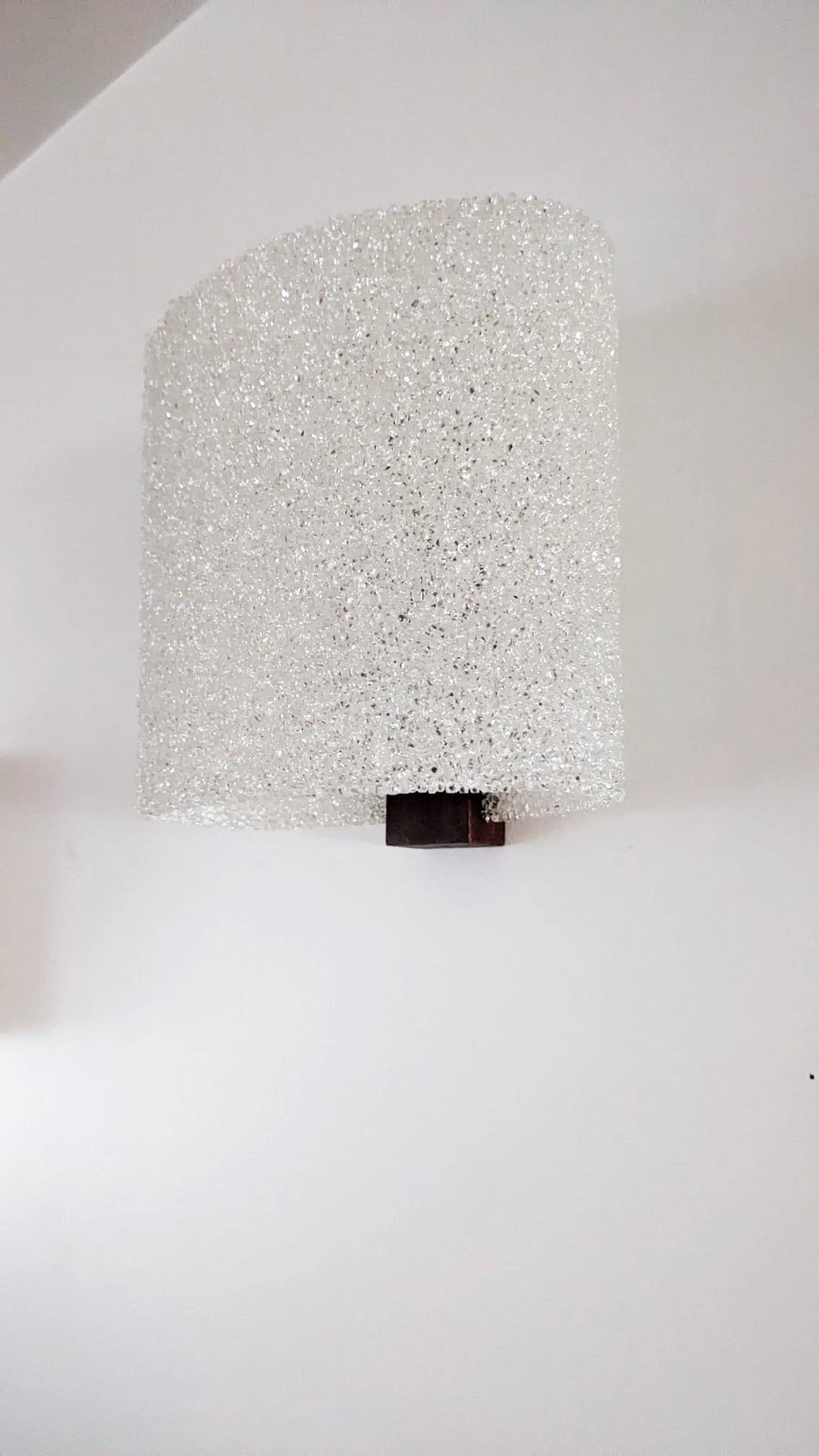2 Scandinavian design wall lights from the 60s