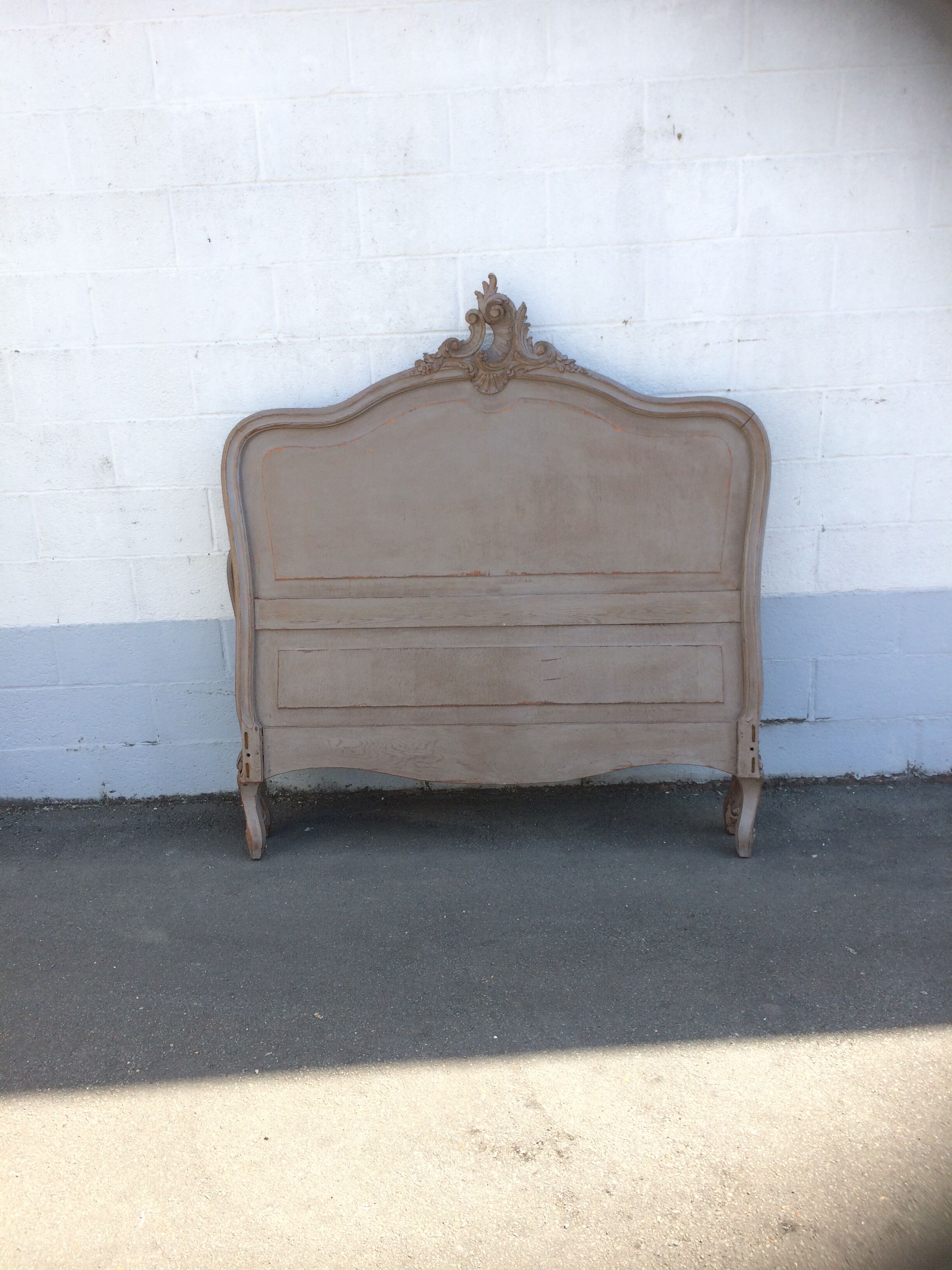 Old bed Louis XV oak