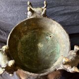 Chinese bronze baluster vase