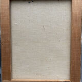 Marine painting on canvas