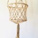 Vintage macramé plant holder