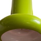 Vintage Lita 6062 Pendant Light – Space Age Design in Lime Green – 1970s