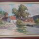 Painting - Countryside landscape - signed Paul André Eschbach