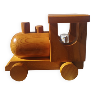 Lampe locomotive en pin