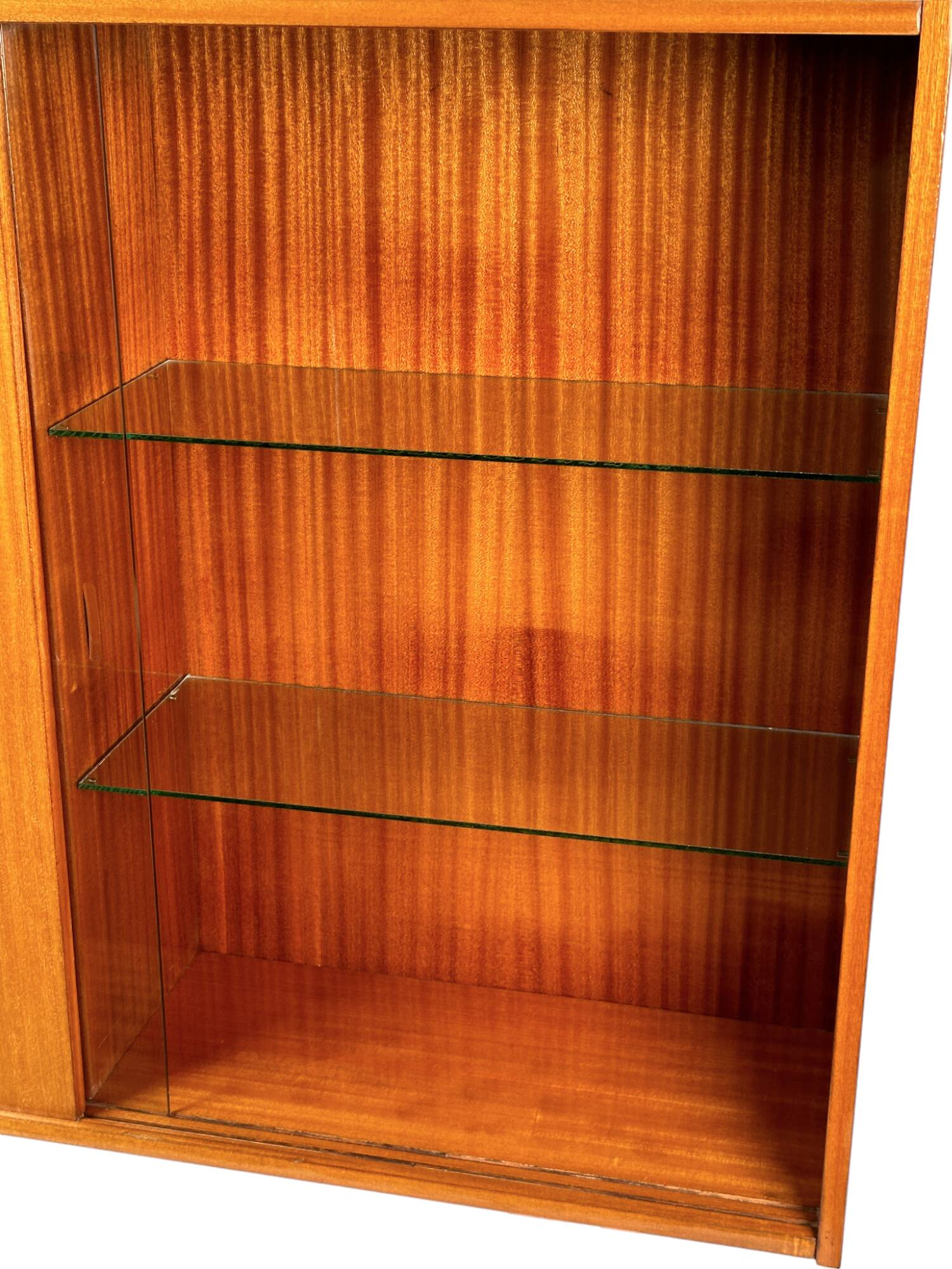 Vintage Violetta display cabinet from Zielona Góra, Poland 1960