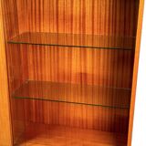 Vintage Violetta display cabinet from Zielona Góra, Poland 1960