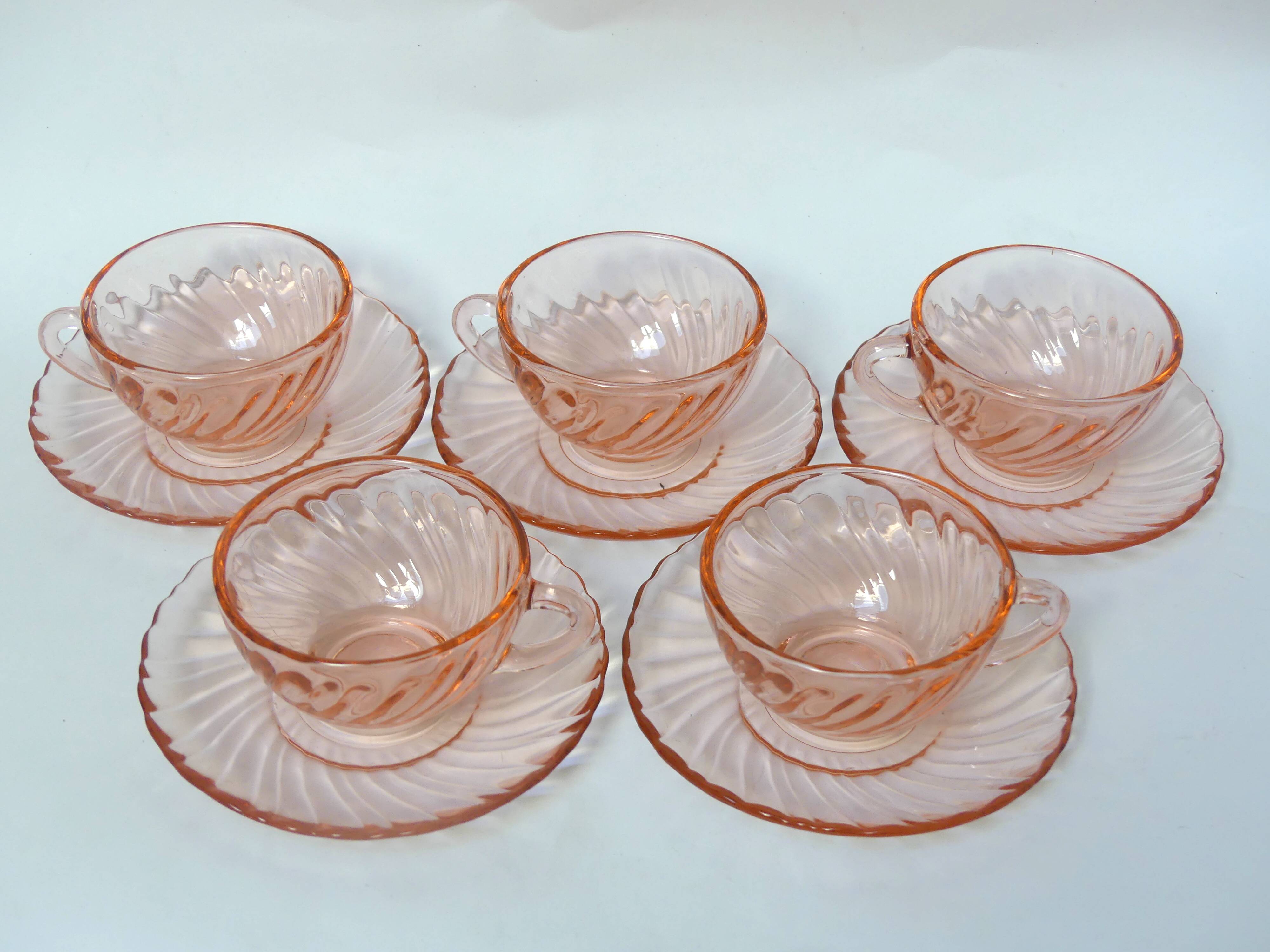 Luminarc Rosaline espresso cups