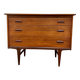 Teak chest of drawers