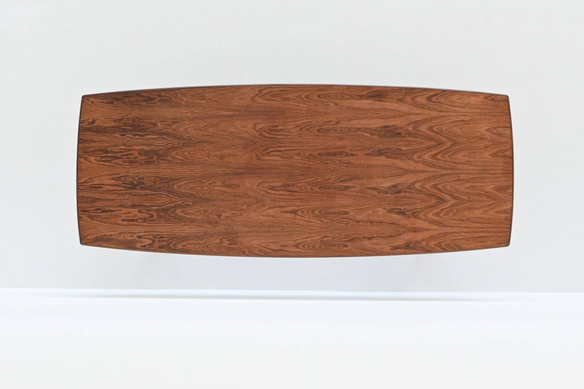 Table basse sculpturale Karl Ekselius en palissandre JOC Suède 1960