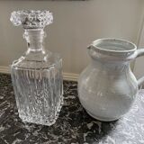 Marsh stoneware pitcher