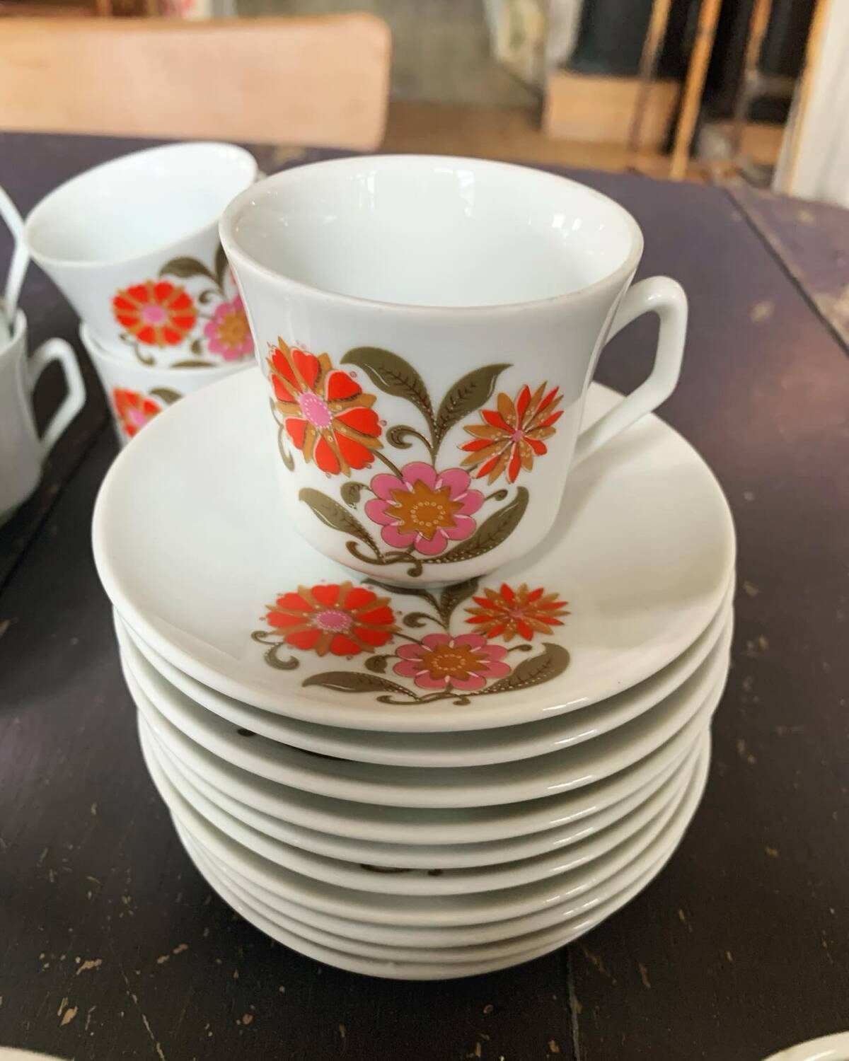 Porcelain coffee service