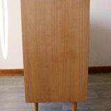 Commode vintage pieds compas