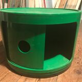 Componibili green storage by Anna Castelli Ferrieri for Kartell