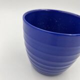Cache-pot bleu Scheurich