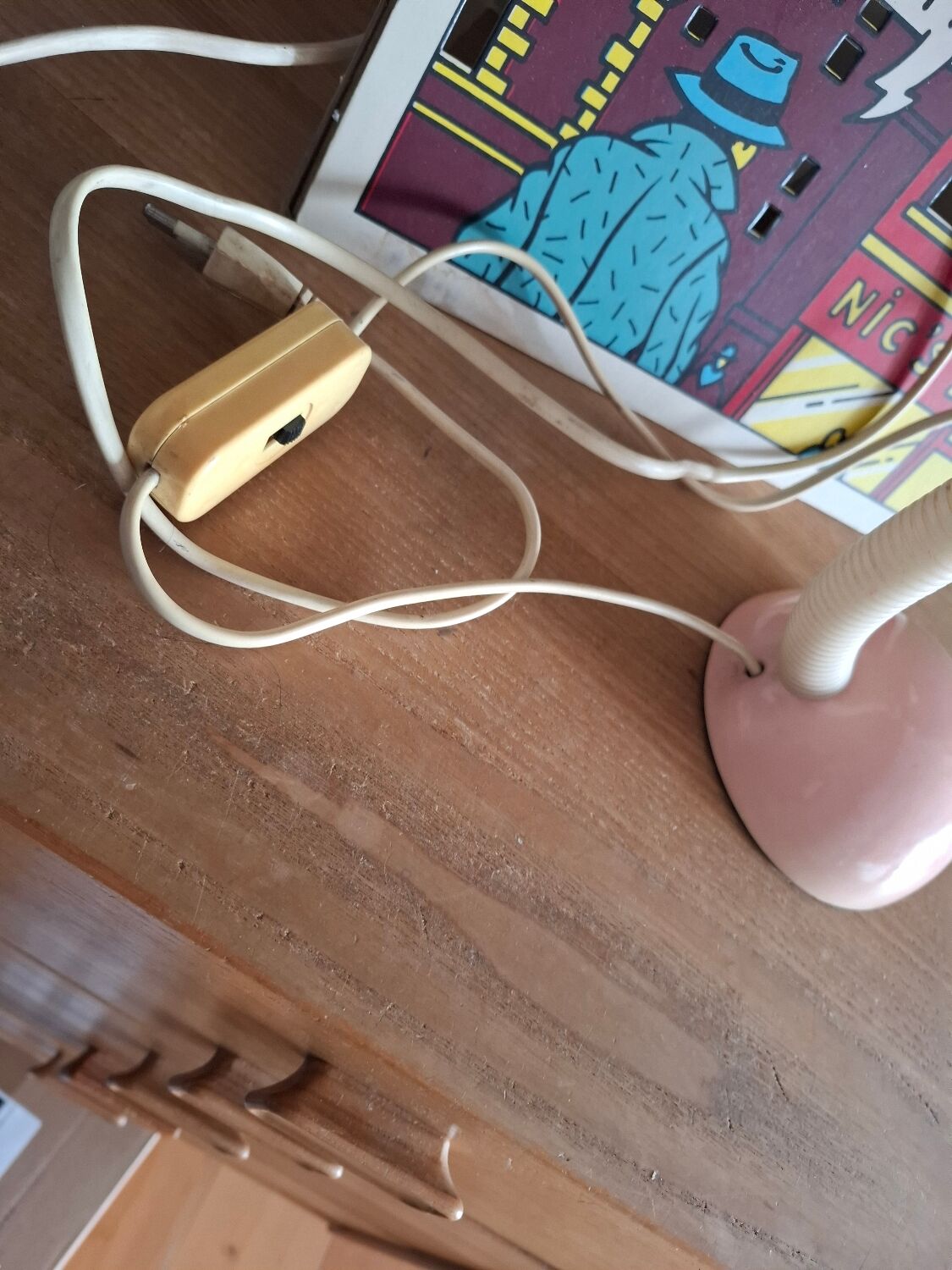 Ceramic airplane lamp