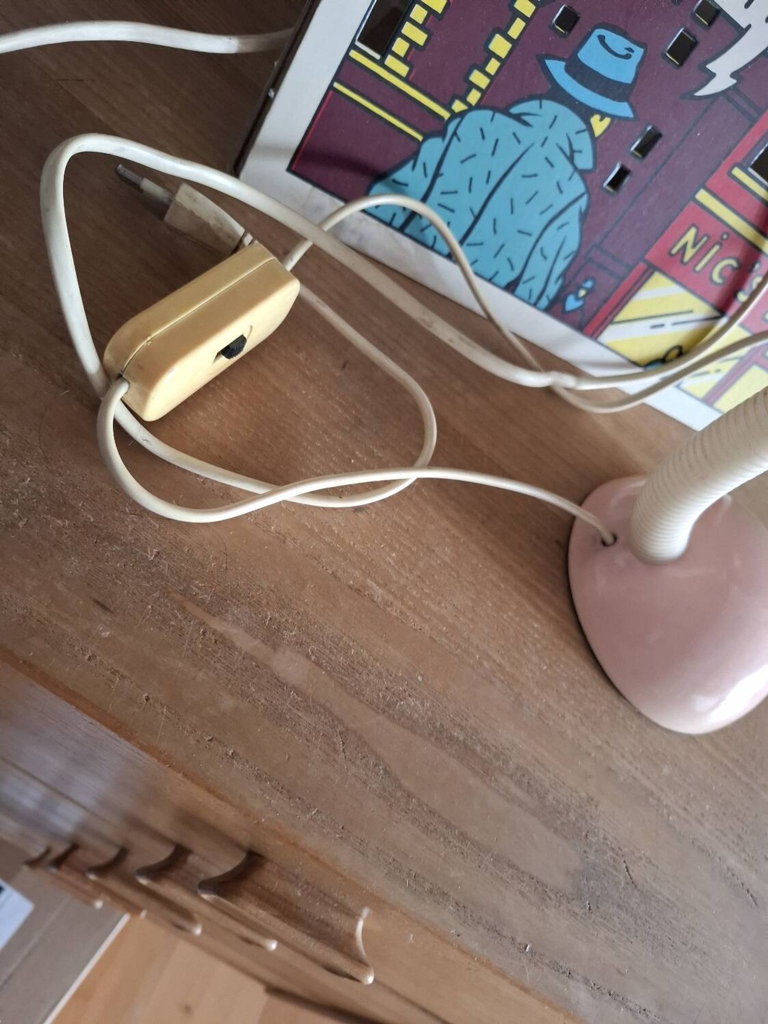 Ceramic airplane lamp
