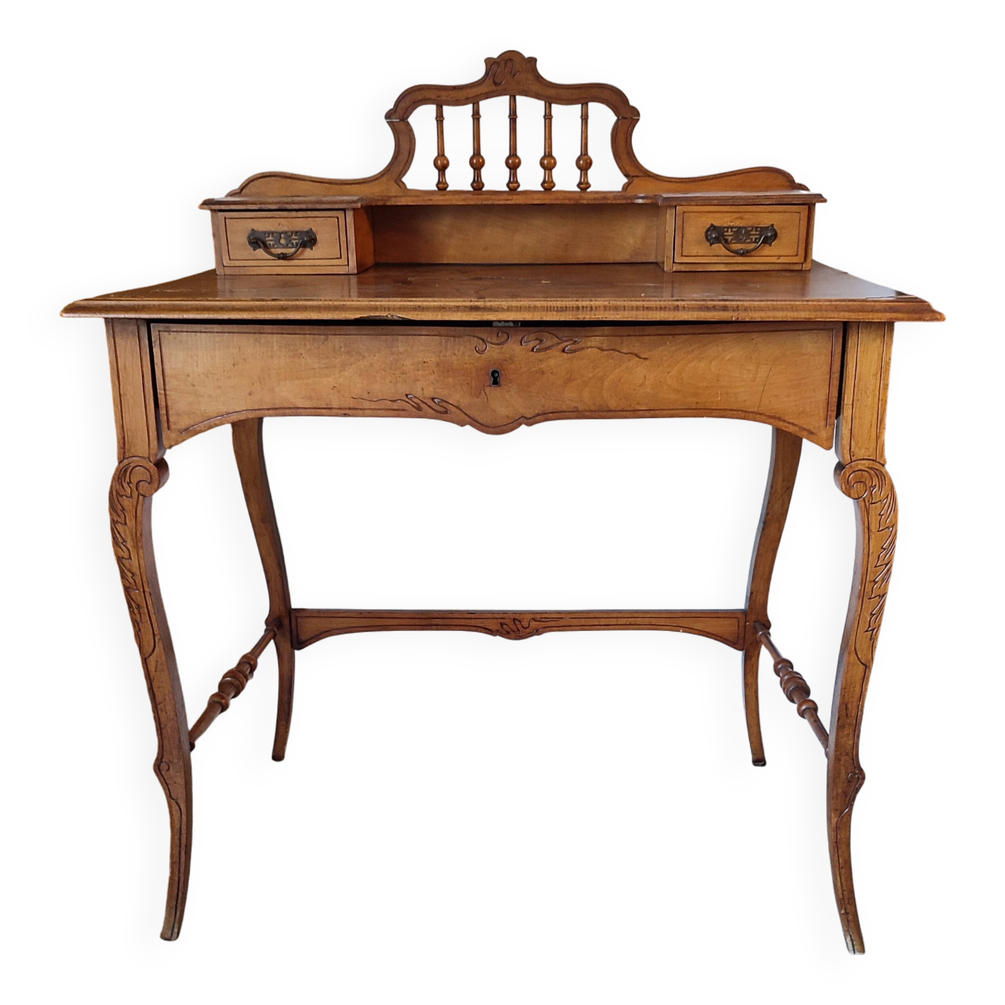 Antique 19th century art nouveau desk