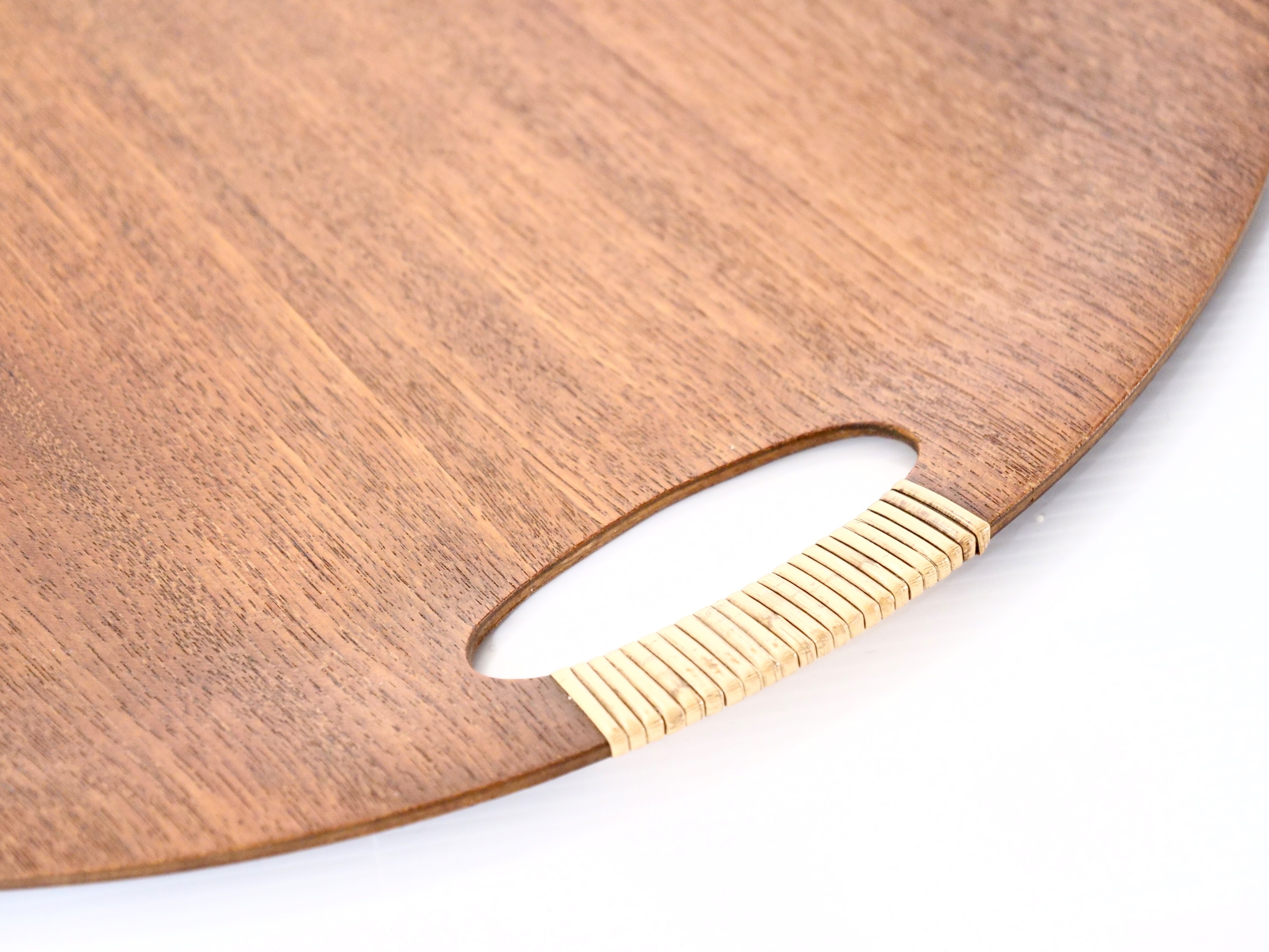 Scandinavian tray plywood teak