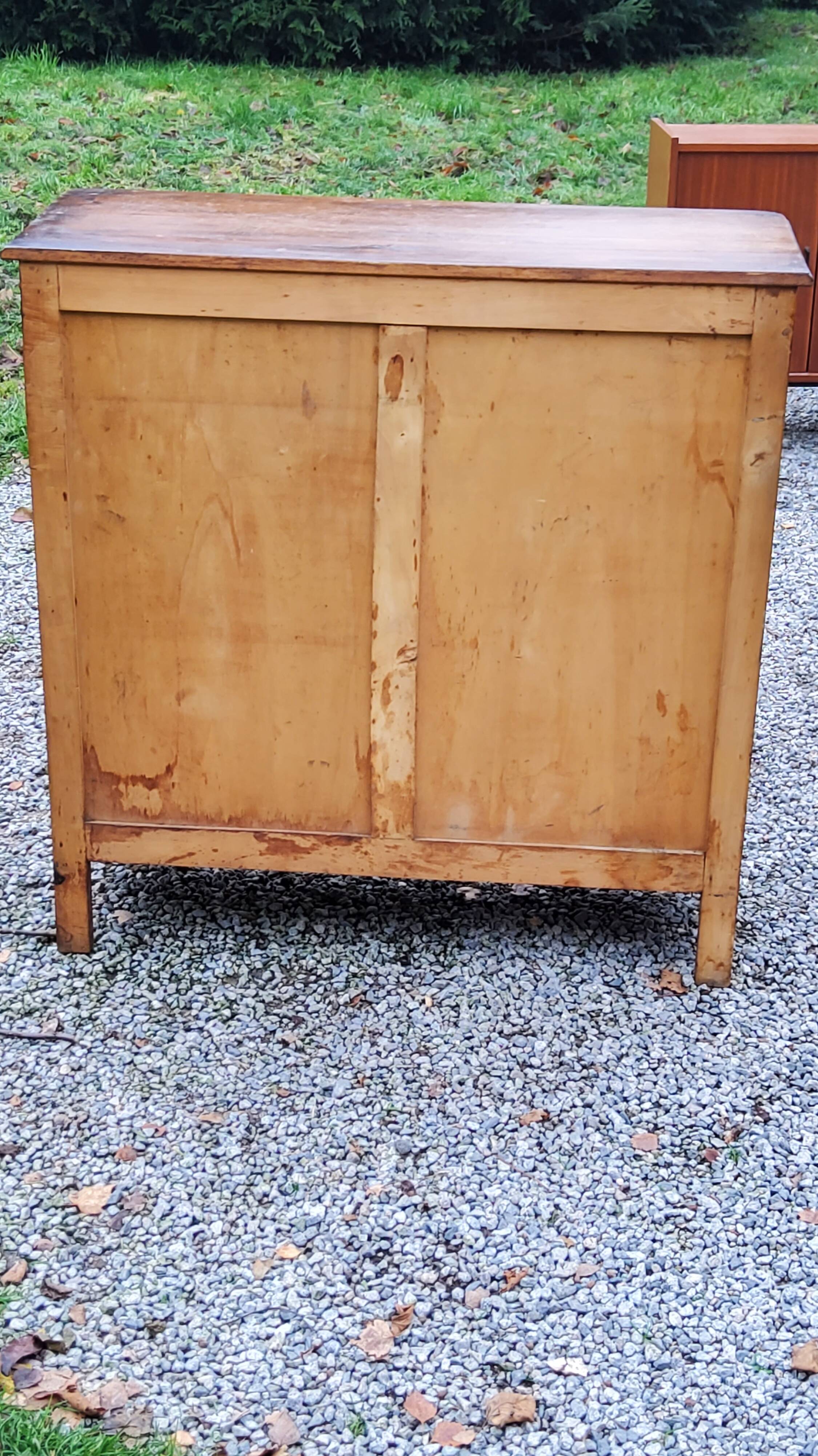 Parisian sideboard from the early 20th century, 2 doors, 2 drawers