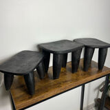 Set of 3 senoufo stools