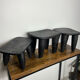 Set of 3 senoufo stools