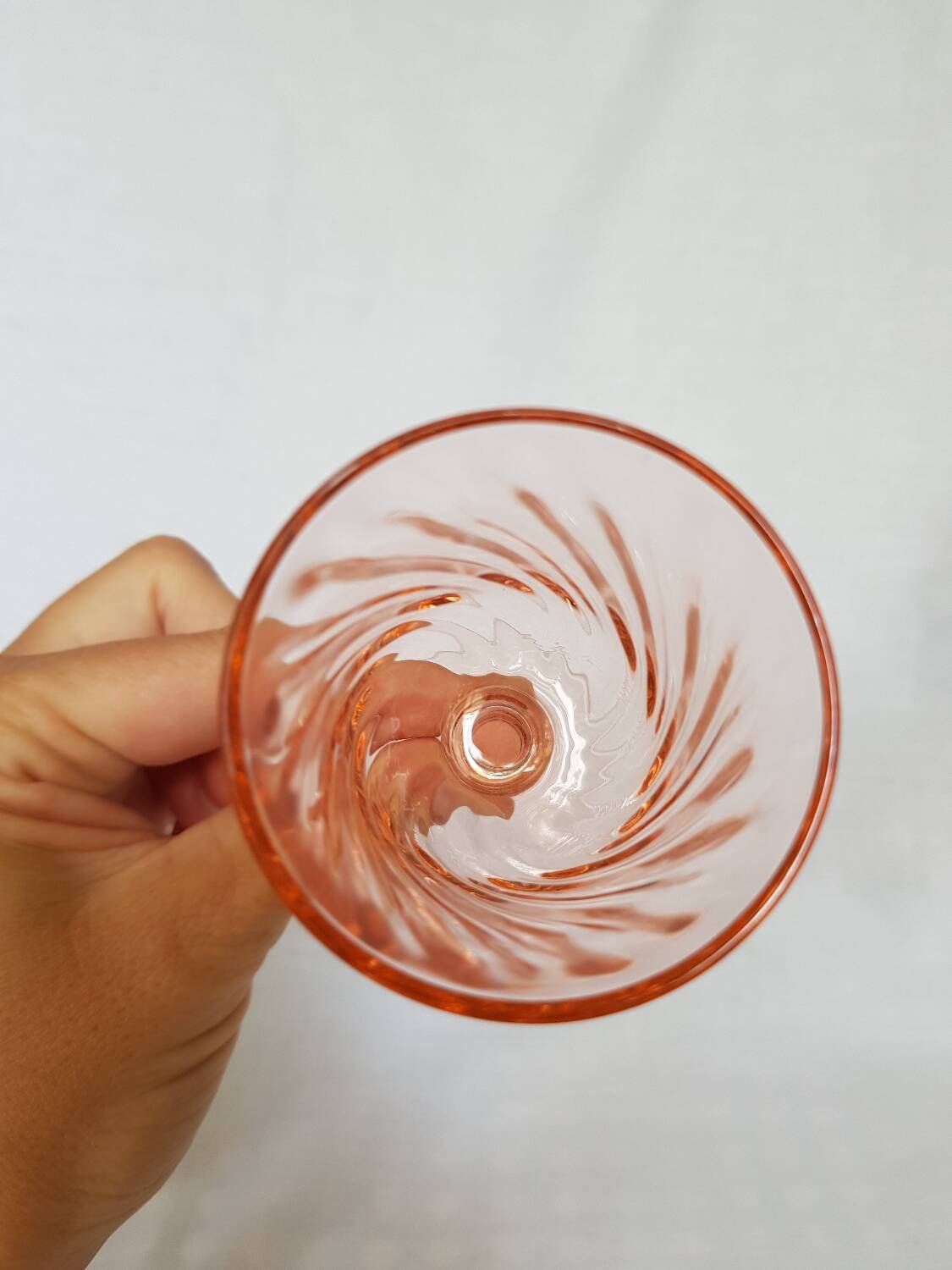 5 verres à shot tourbillonnants Luminarc Rosaline