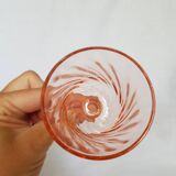 5 verres à shot tourbillonnants Luminarc Rosaline