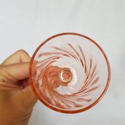 5 verres à shot tourbillonnants Luminarc Rosaline