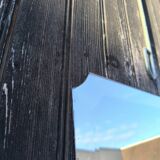 Beveled mirror 171 x 42 cm