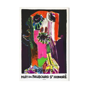 Affiche originale de Bernard Lorjou
