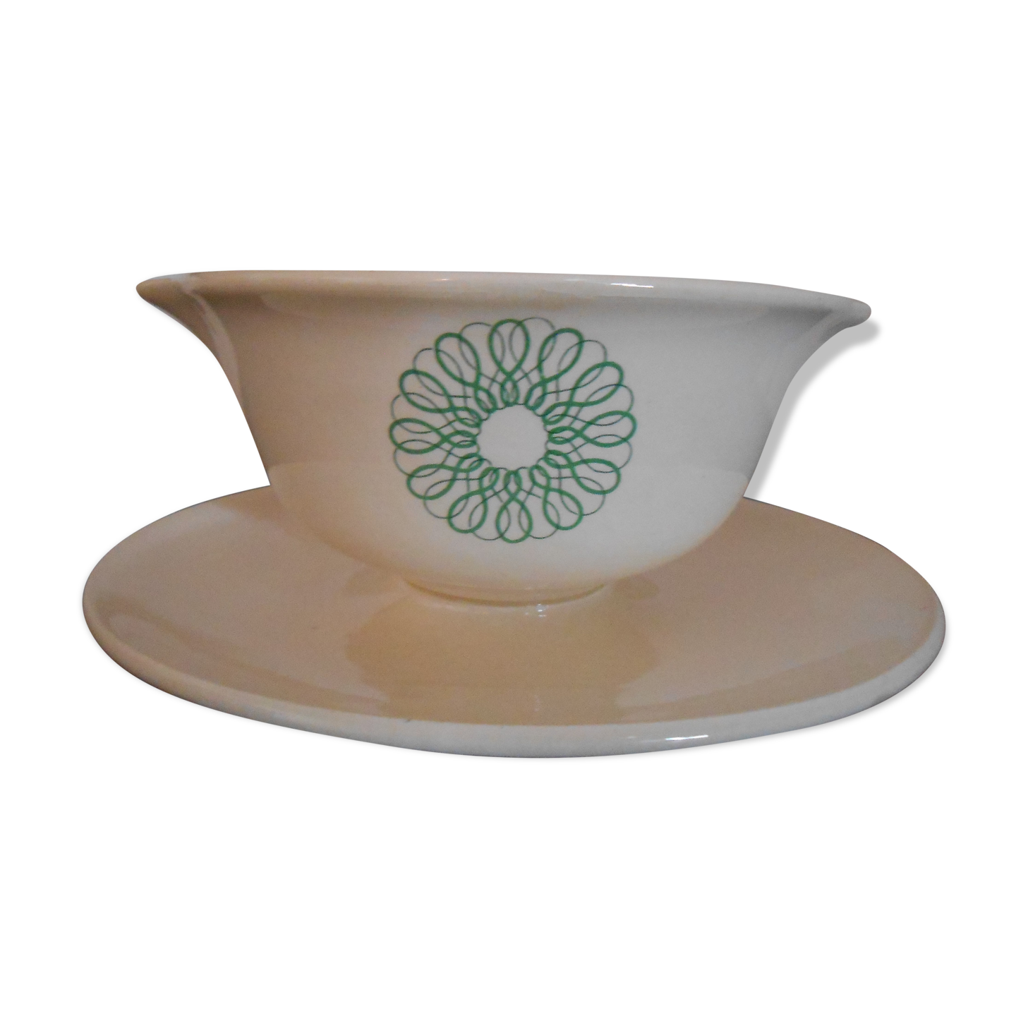 Salins earthenware saucière