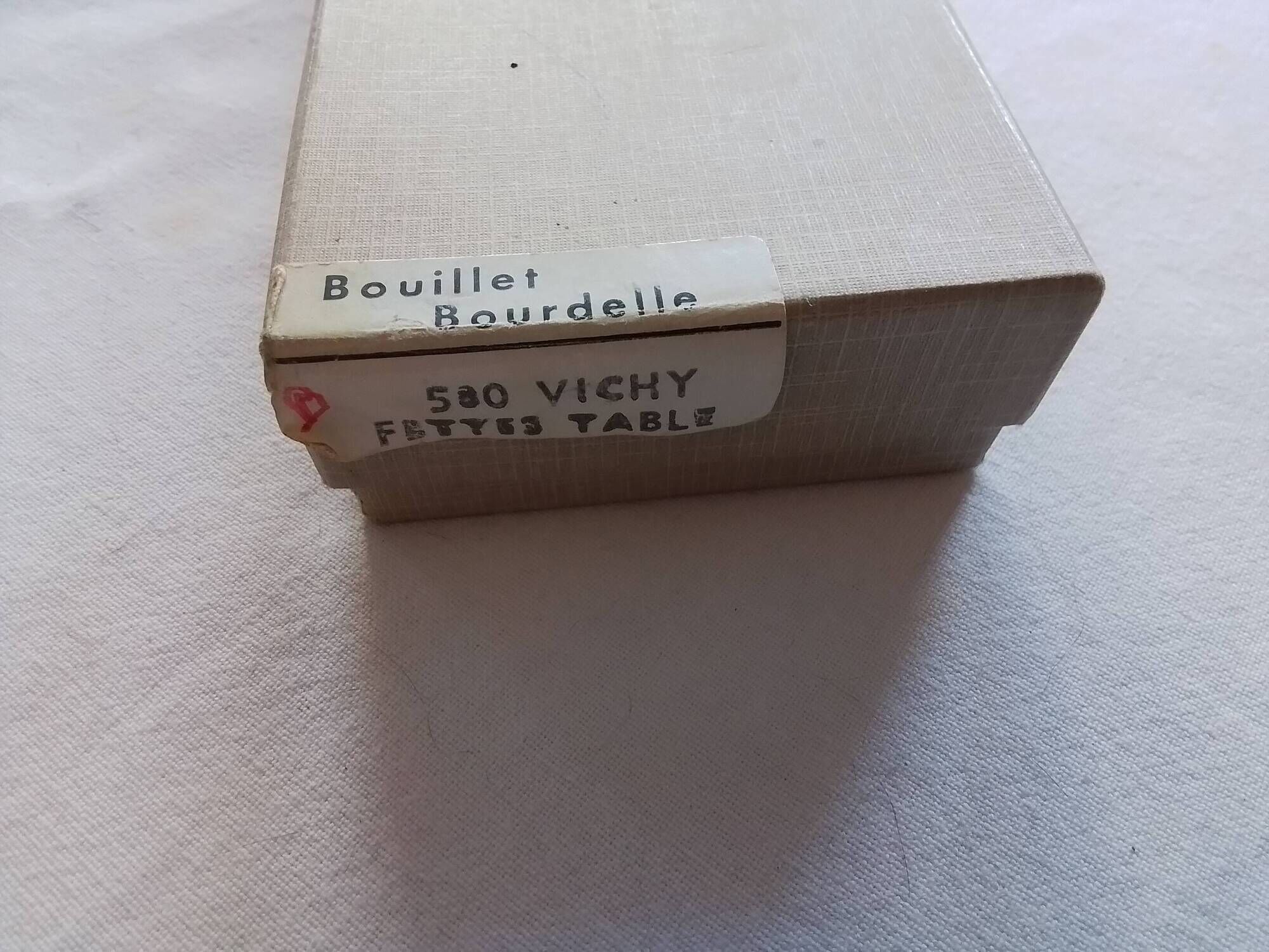 12 Art Deco forks and 12 Bouillet Bourdelle soup spoons.