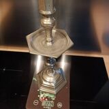 Vintage bronze candle holder