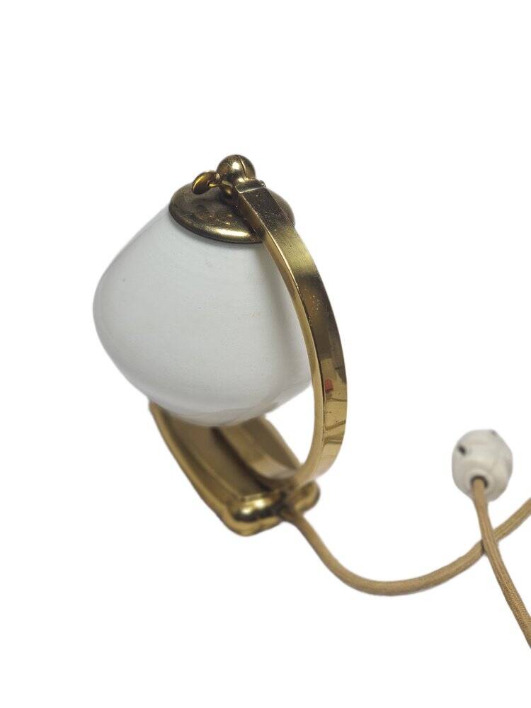 Art Deco bedside lamp, Belgium, 1950s