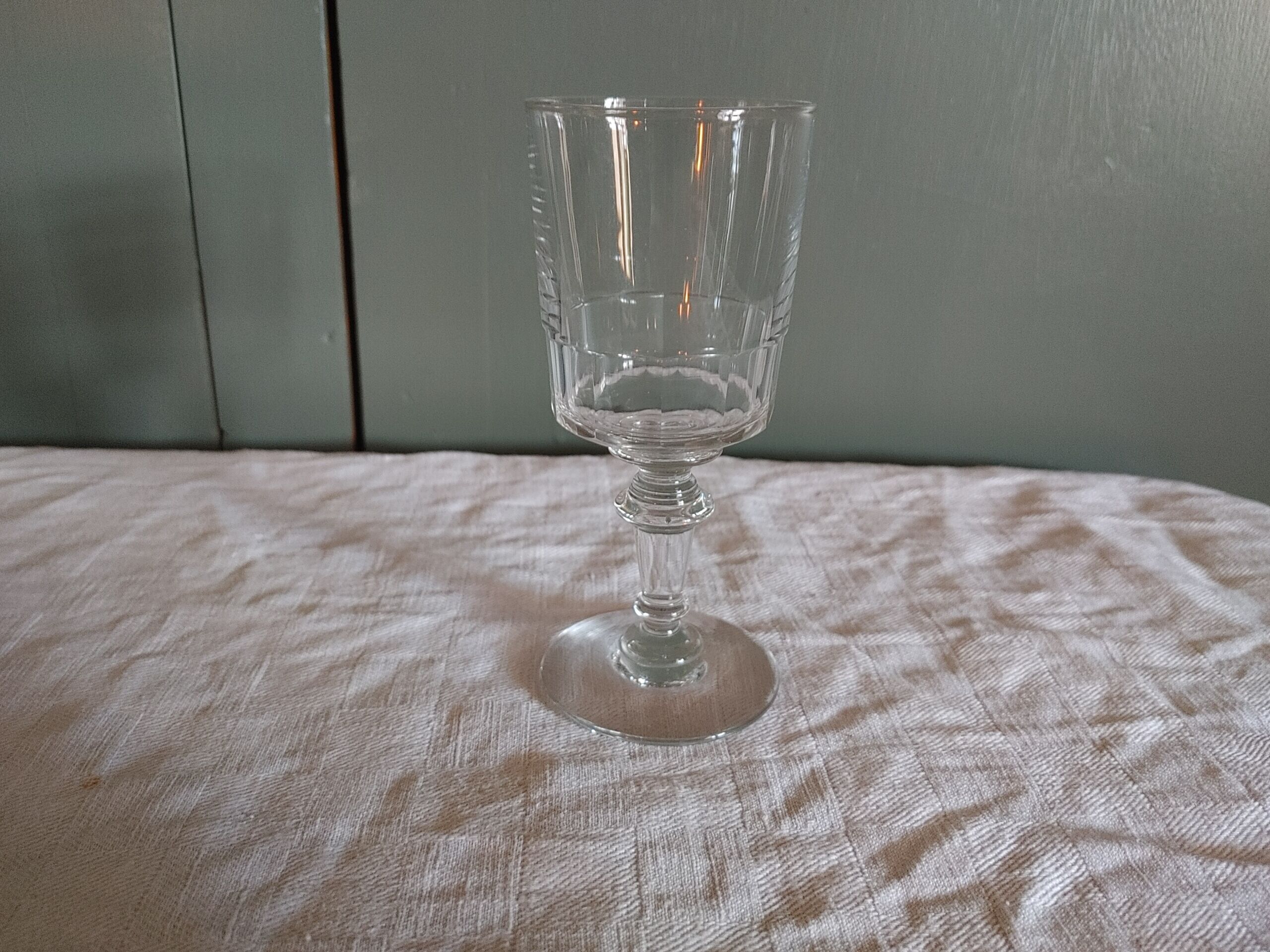 Set of 11 wine glasses Meisenthal XIXth
