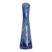Vintage diabolo vase in glass paste
