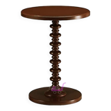 Table d’appoint en bois avec One Wood Legs Stand Lampe de chevet Table