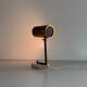 Lampe de bureau minimaliste à tête en laiton et base en marbre, années 1960, Allemagne