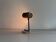 Minimalist desk lamp with a brass head and marble base, 1960s, Germany.