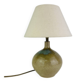 Lampe boule grès vintage 