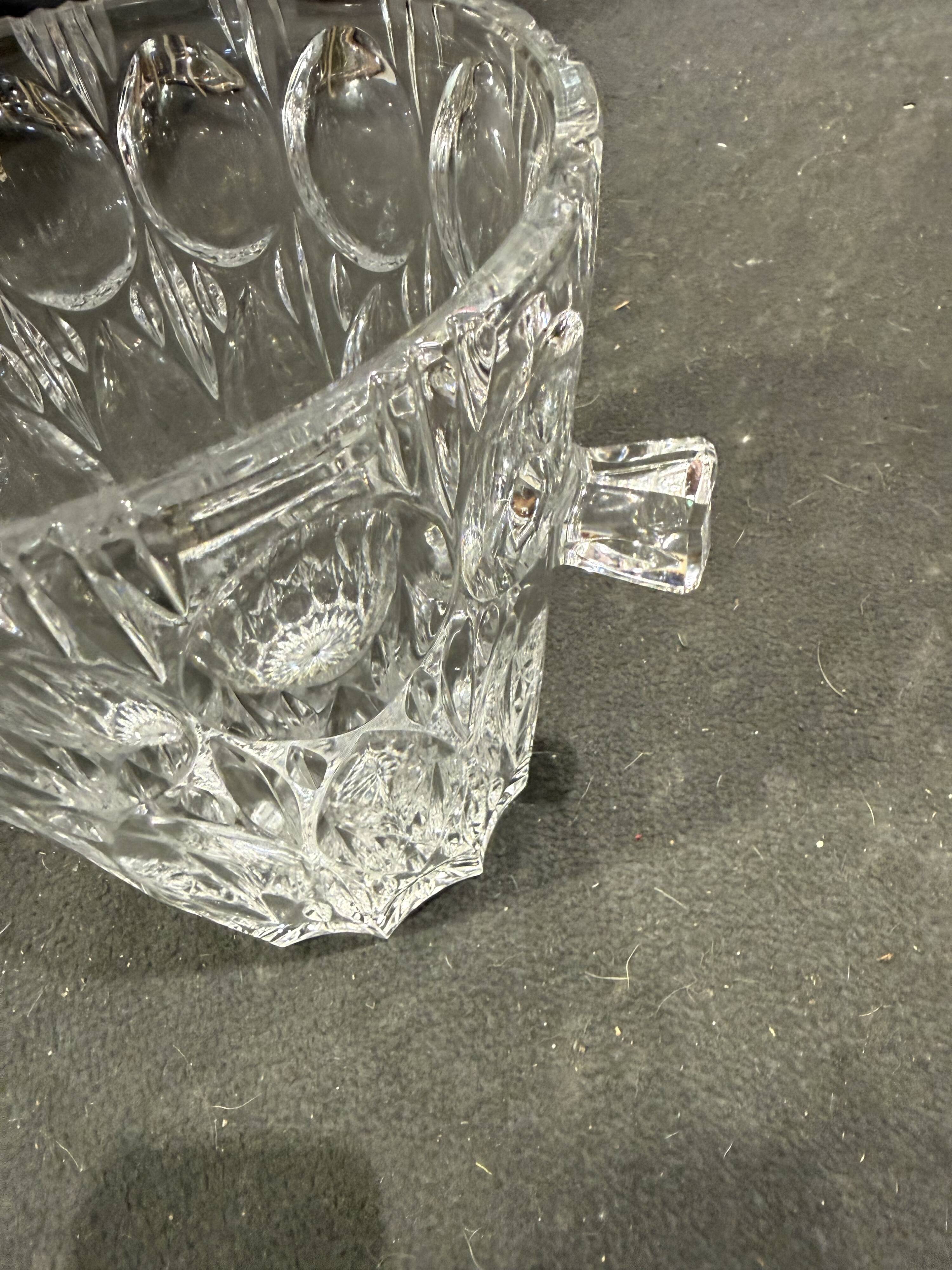 Baccarat crystal champagne bucket